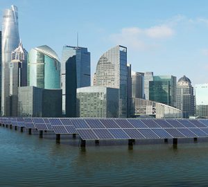 Buildings and solar panels